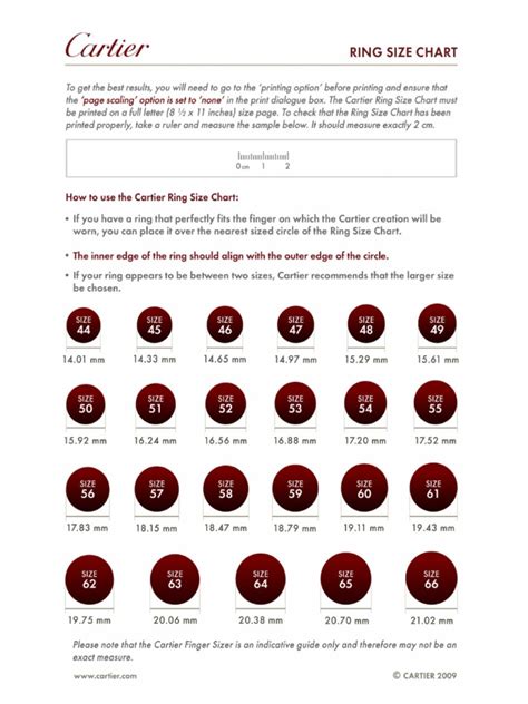 cartier ring thin|cartier ring size chart.